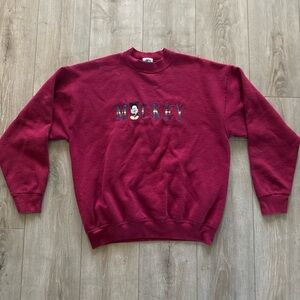 Vintage Mickey &‎ Co Sweatshirt Extra Large Classic Mickey Mouse Disney Crewneck